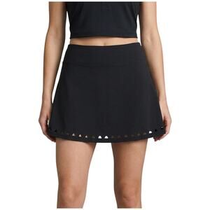Gigi C Susie Skort Athletic Skirt Black Women Size XS NWT
